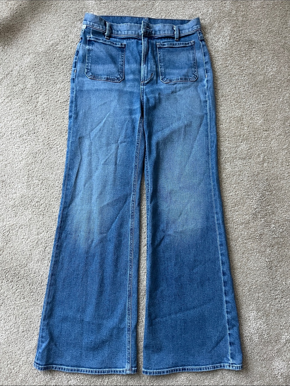Citizens Of Humanity Kimberly patch pocket rigid denim 31.5”